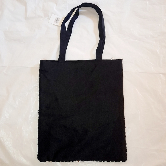 ● Mermaid Sequin Tote Bag with zipper - Picture 9 of 16